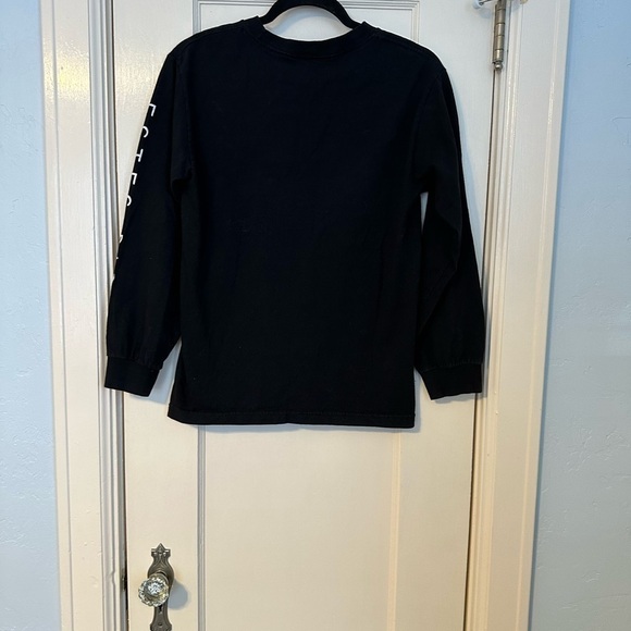 Graphic Tee Long Sleeve Black Psalms 30:5 Joy comes in the morning Size S - Picture 3 of 11